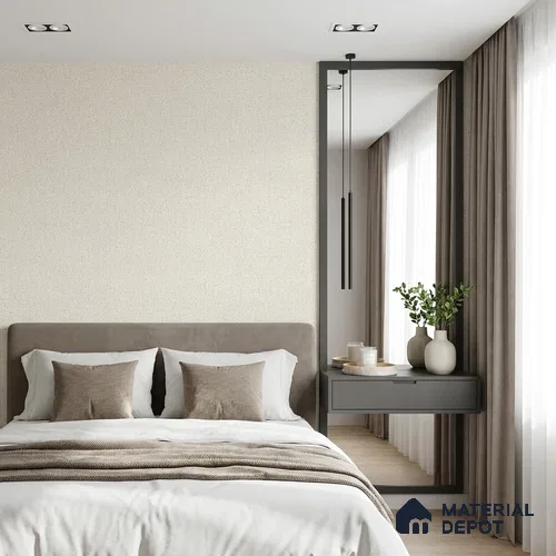 488-3 | 5 Meter x 42 Inches Fabric Look Wallpaper - 57.43 Sq. Ft. | Minimum 10% wastage during installation