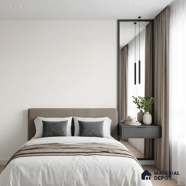 488-4 | 5 Meter x 42 Inches Fabric Look Wallpaper - 57.43 Sq. Ft. | Minimum 10% wastage during installation