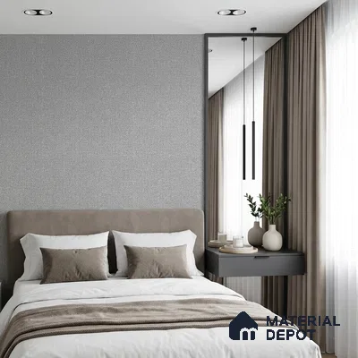 488-6 | 5 Meter x 42 Inches Fabric Look Wallpaper - 57.43 Sq. Ft. | Minimum 10% wastage during installation
