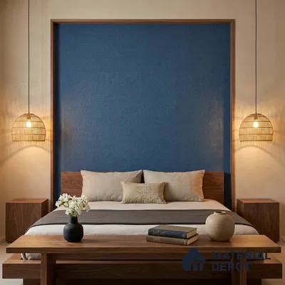 488-7 | 5 Meter x 42 Inches Fabric Look Wallpaper - 57.43 Sq. Ft. | Minimum 10% wastage during installation