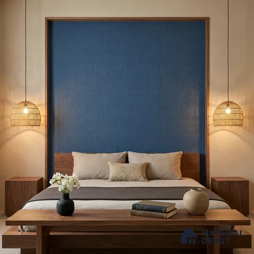 488-7 | 5 Meter x 42 Inches Fabric Look Wallpaper - 57.43 Sq. Ft. | Minimum 10% wastage during installation