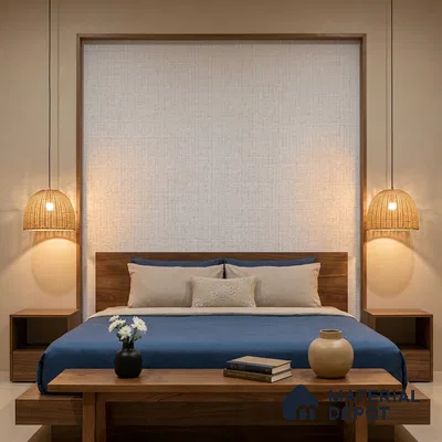 485-6 | 5 Meter x 42 Inches Texture Look Wallpaper - 57.43 Sq. Ft. | Minimum 15% wastage during installation