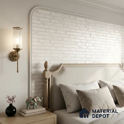 497-2 | 5 Meter x 42 Inches Brick Look Wallpaper - 57.43 Sq. Ft. | Minimum 15% wastage during installation