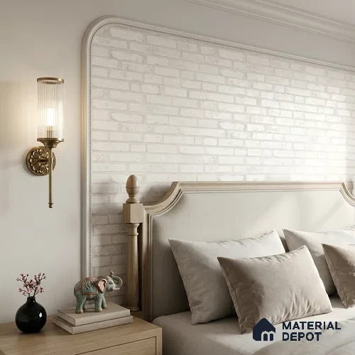 497-2 | 5 Meter x 42 Inches Brick Look Wallpaper - 57.43 Sq. Ft. | Minimum 15% wastage during installation