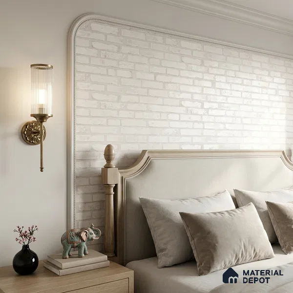 497-2 | 5 Meter x 42 Inches Brick Look Wallpaper - 57.43 Sq. Ft. | Minimum 15% wastage during installation