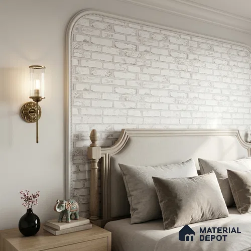 497-3 | 5 Meter x 42 Inches Brick Look Wallpaper - 57.43 Sq. Ft. | Minimum 15% wastage during installation