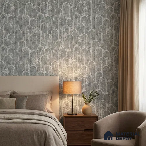 1155 | 10 Meter x 21 Inches Patterned Look Wallpaper - 57.37 Sq. Ft. | Minimum 15% wastage during installation