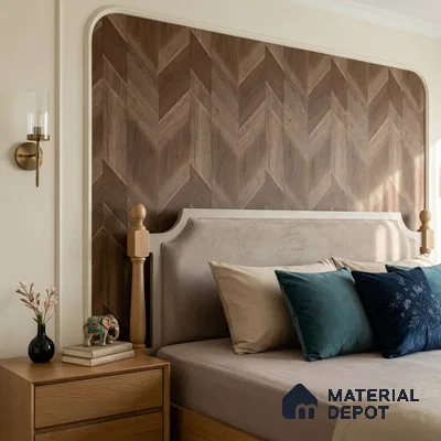 1164 | 10 Meter x 21 Inches Patterned Look Wallpaper - 57.37 Sq. Ft. | Minimum 15% wastage during installation