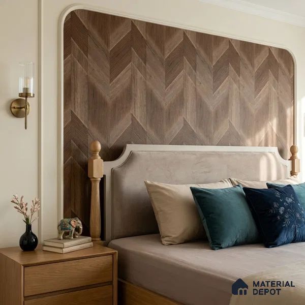 1164 | 10 Meter x 21 Inches Patterned Look Wallpaper - 57.37 Sq. Ft. | Minimum 15% wastage during installation