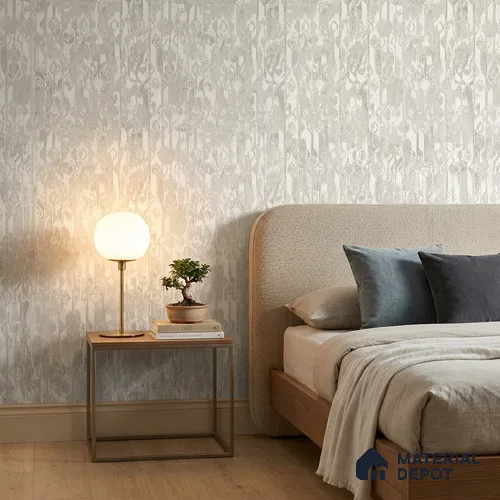 1112 | 10 Meter x 21 Inches Patterned Look Wallpaper - 57.37 Sq. Ft. | Minimum 15% wastage during installation