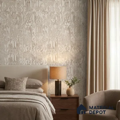 1111 | 10 Meter x 21 Inches Patterned Look Wallpaper - 57.37 Sq. Ft. | Minimum 15% wastage during installation