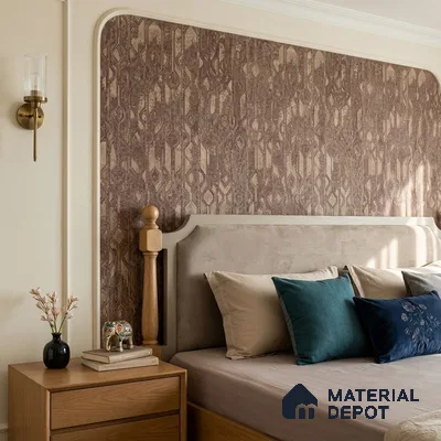 1113 | 10 Meter x 21 Inches Patterned Look Wallpaper - 57.37 Sq. Ft. | Minimum 15% wastage during installation