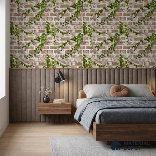 WP-1430 | 9.5 Meter x 21 Inches Brick Look Wallpaper - 54 Sq. Ft. | Minimum 15% wastage during installation