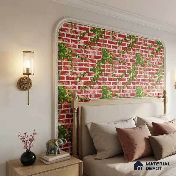 WP-1432 | 9.5 Meter x 21 Inches Brick Look Wallpaper - 54 Sq. Ft. | Minimum 15% wastage during installation