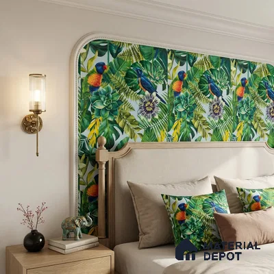 WP-1402 | 9.5 Meter x 21 Inches Florals Look Wallpaper - 54 Sq. Ft.  | Minimum 15% wastage during installation