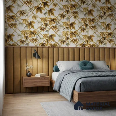 WP-1411 | 9.5 Meter x 21 Inches Tropical Look Wallpaper - 54 Sq. Ft.  | Minimum 15% wastage during installation
