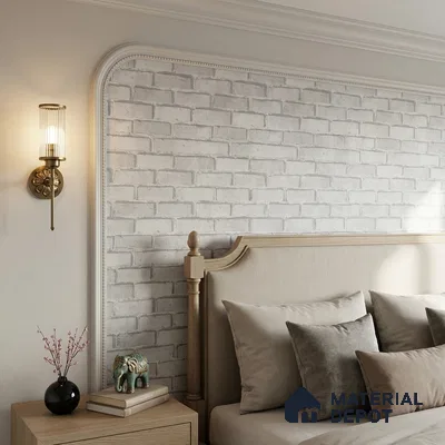 WP-1414 | 9.5 Meter x 21 Inches Brick Look Wallpaper - 54 Sq. Ft.  | Minimum 15% wastage during installation