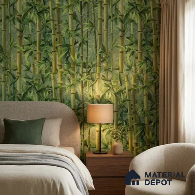 WP-1419 | 9.5 Meter x 21 Inches Tropical Look Wallpaper - 54 Sq. Ft.  | Minimum 15% wastage during installation