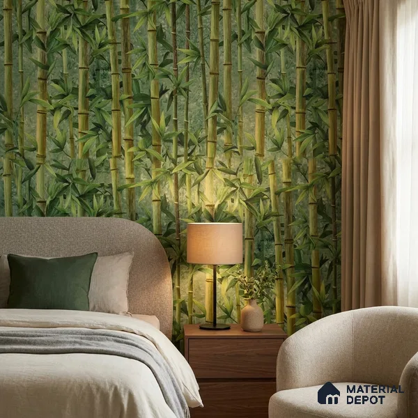 WP-1419 | 9.5 Meter x 21 Inches Tropical Look Wallpaper - 54 Sq. Ft. | Minimum 15% wastage during installation