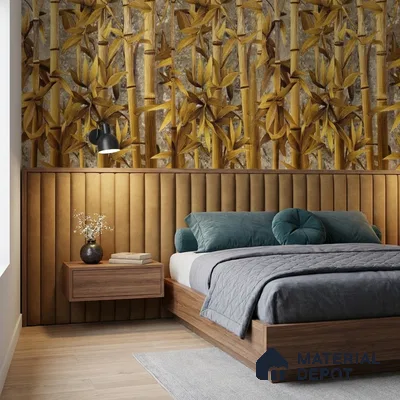 WP-1417 | 9.5 Meter x 21 Inches Tropical Look Wallpaper - 54 Sq. Ft.  | Minimum 15% wastage during installation