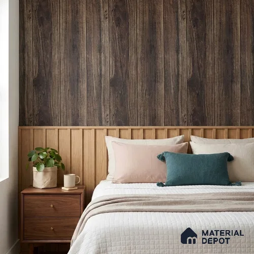WP-1428 | 9.5 Meter x 21 Inches Wood Look Wallpaper - 54 Sq. Ft.  | Minimum 15% wastage during installation
