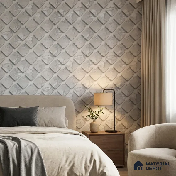 WP-1439 | 9.5 Meter x 21 Inches Patterned Look Wallpaper - 54 Sq. Ft. | Minimum 15% wastage during installation