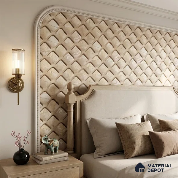 WP-1440 | 9.5 Meter x 21 Inches Patterned Look Wallpaper - 54 Sq. Ft. | Minimum 15% wastage during installation