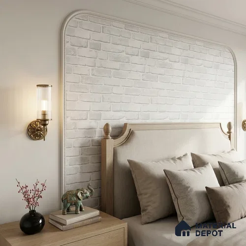 WP-1443 | 9.5 Meter x 21 Inches Brick Look Wallpaper - 54 Sq. Ft. | Minimum 15% wastage during installation