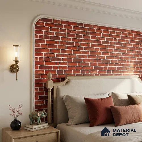 WP-1445 | 9.5 Meter x 21 Inches Brick Look Wallpaper - 54 Sq. Ft. | Minimum 15% wastage during installation