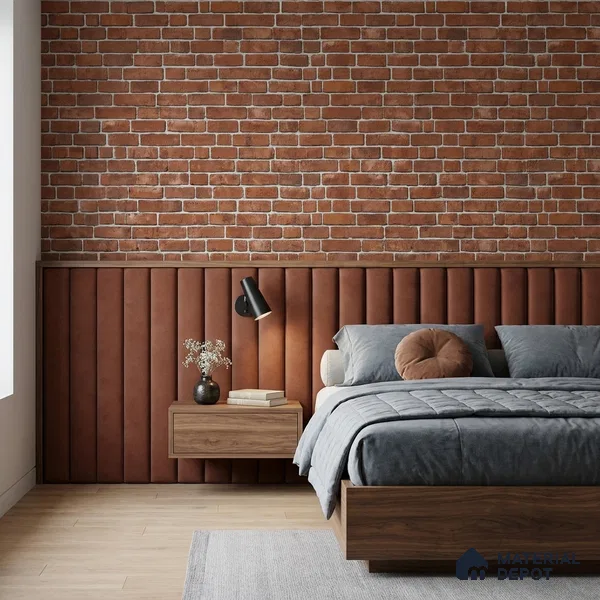 WP-1442 | 9.5 Meter x 21 Inches Brick Look Wallpaper - 54 Sq. Ft. | Minimum 15% wastage during installation