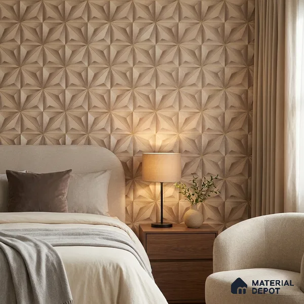 WP-1458 | 9.5 Meter x 21 Inches Patterned Look Wallpaper - 54 Sq. Ft. | Minimum 15% wastage during installation