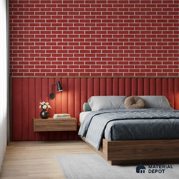 WP-1462 | 9.5 Meter x 21 Inches Brick Look Wallpaper - 54 Sq. Ft. | Minimum 15% wastage during installation