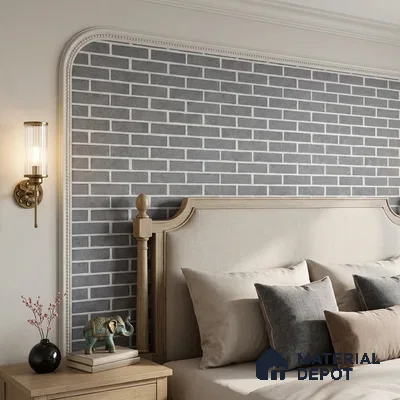 WP-1459 | 9.5 Meter x 21 Inches Brick Look Wallpaper - 54 Sq. Ft.  | Minimum 15% wastage during installation