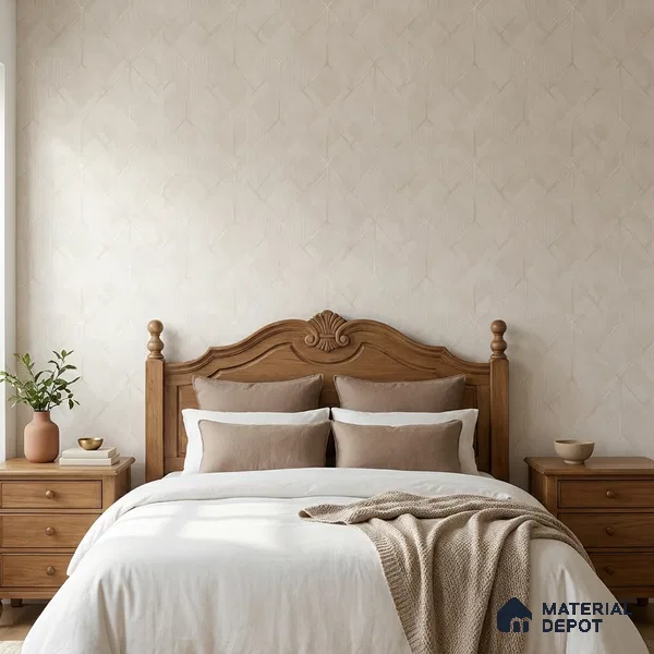 8006 | 10 Meter x 21 Inches Geometric Look Wallpaper - 57.41 Sq. Ft.
