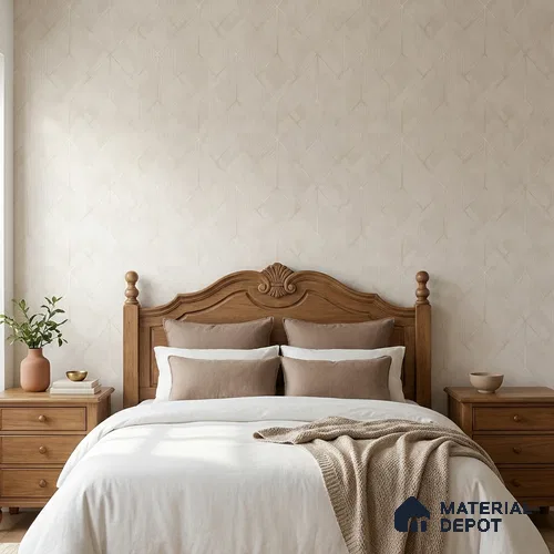 8006 | 10 Meter x 21 Inches Geometric Look Wallpaper - 57.41 Sq. Ft.