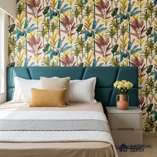 8008 | 10 Meter x 21 Inches Florals Look Wallpaper - 57.41 Sq. Ft.