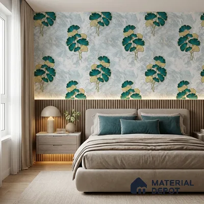 8025 | 10 Meter x 21 Inches Florals Look Wallpaper - 57.41 Sq. Ft.