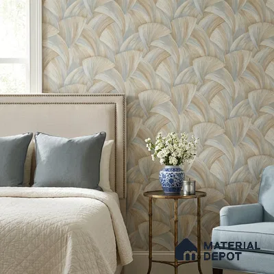 8043 | 10 Meter x 21 Inches Patterned Look Wallpaper - 57.41 Sq. Ft.