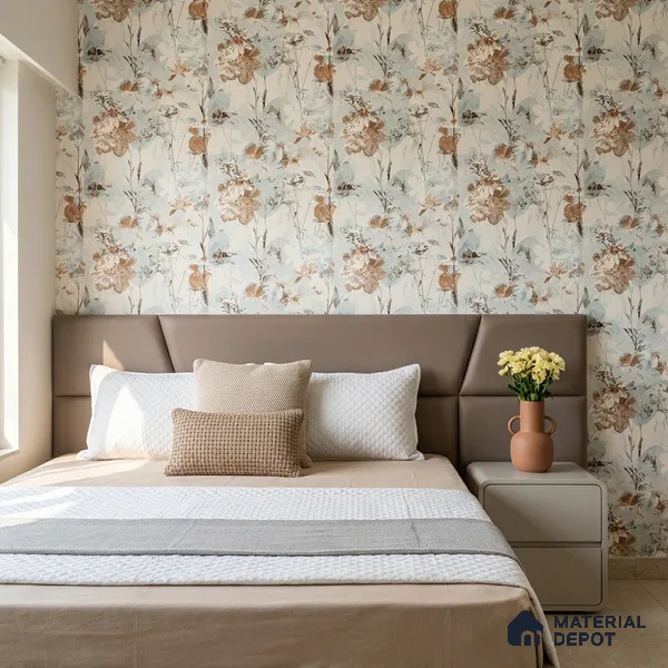 8053 | 10 Meter x 21 Inches Florals Look Wallpaper - 57.41 Sq. Ft.