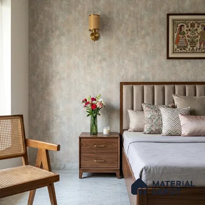 8074 | 10 Meter x 21 Inches Stone Look Wallpaper - 57.41 Sq. Ft.