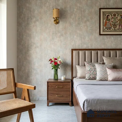 8074 | 10 Meter x 21 Inches Stone Look Wallpaper - 57.41 Sq. Ft.