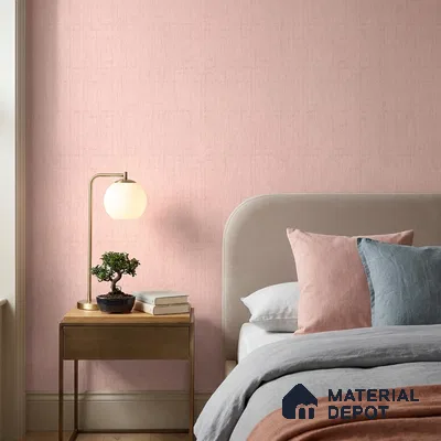 51244113 | 10 Meter x 21 Inch  Fabric Look Wallpaper - 57 Sq. Ft.