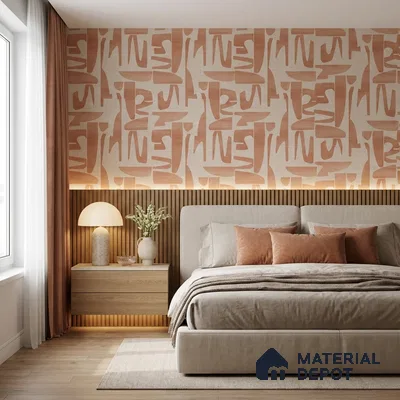51243903 | 10 Meter x 21 Inch  Patterned Look Wallpaper - 57 Sq. Ft.