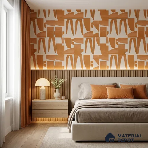 51243908 | 10 Meter x 21 Inch  Patterned Look Wallpaper - 57 Sq. Ft.
