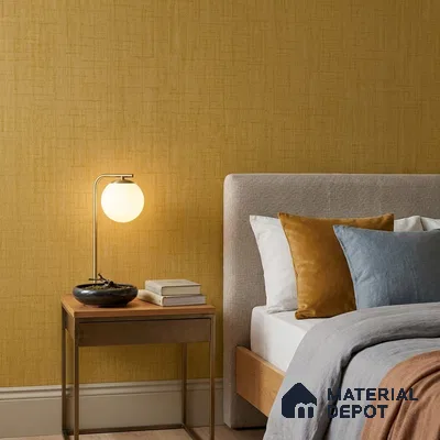 51244102 | 10 Meter x 21 Inch  Fabric Look Wallpaper - 57 Sq. Ft.