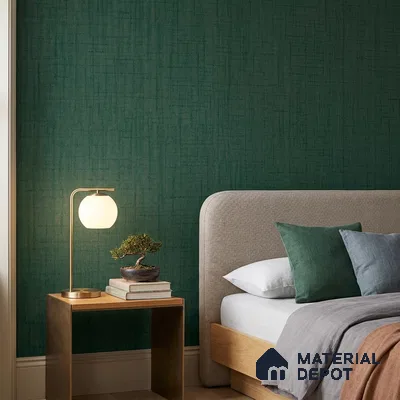 51244114 | 10 Meter x 21 Inch  Fabric Look Wallpaper - 57 Sq. Ft.