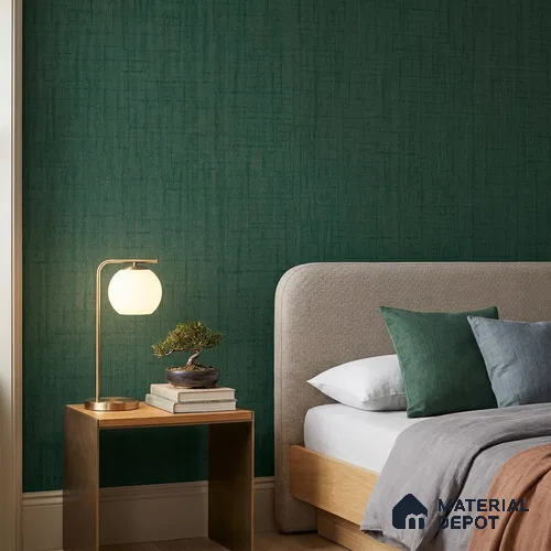 51244114 | 10 Meter x 21 Inch Fabric Look Wallpaper - 57 Sq. Ft.