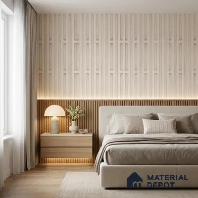 51243606 | 10 Meter x 21 Inch  Patterned Look Wallpaper - 57 Sq. Ft.