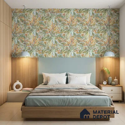 10340-1 | 5 Meter x 42 Inches Florals Look Wallpaper - 57 Sq. Ft.