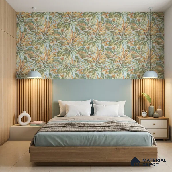 10340-1 | 5 Meter x 42 Inches Florals Look Wallpaper - 57 Sq. Ft.